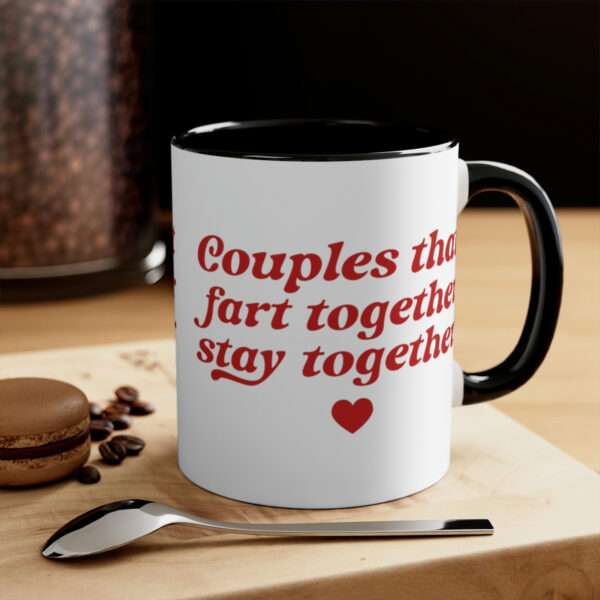 Couples That Fart Together Stay Together Mug, Valentines Day Coffee Mug, Funny Mug, Sarcasm Mug, Valentine's Day Gift for Sarcastic People