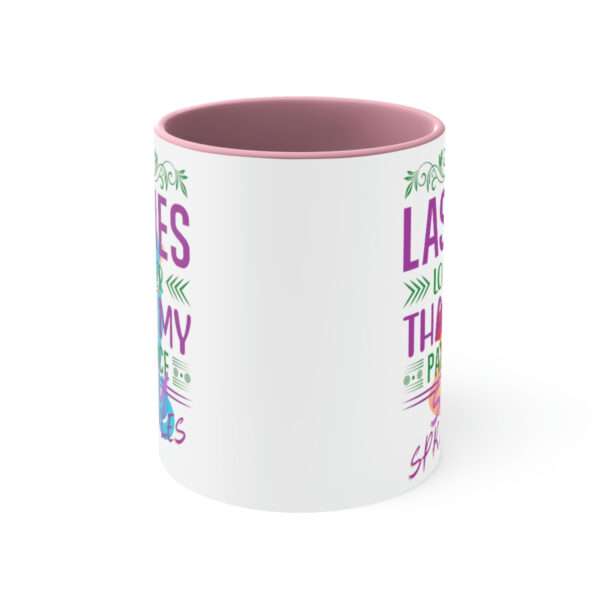 Alternative view of Lashes Longer Than My Patience STFU Sprinkles Coffee Mug, Funny Mug, Sarcastic Makeup Quotes, Funny Makeup Sayings, Gift for Makeup Artist